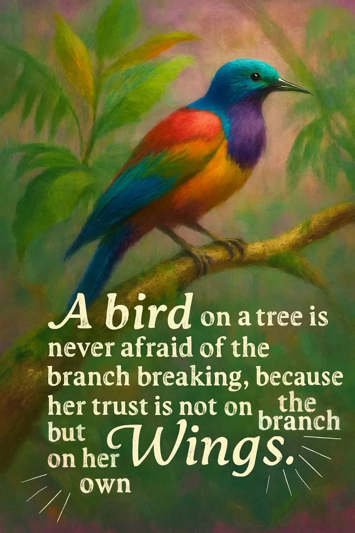 Trust Your Own Wings