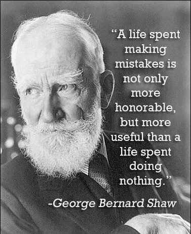 A life spent making mistakes