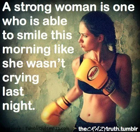 A strong woman