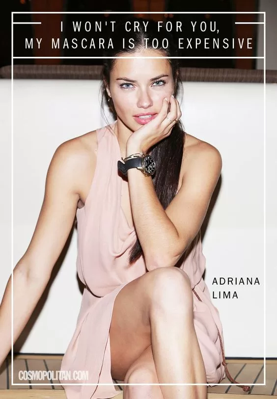 Adriana Lima "I won't cry for you"