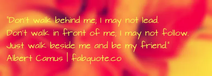 Albert Camus - Be my friend