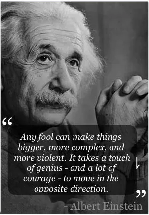 Albert Einstein - A touch of genius