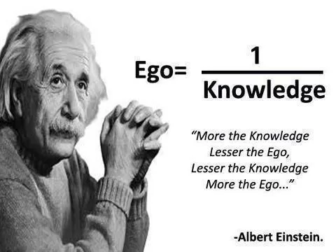 Albert Einstein - Ego versus Knowledge