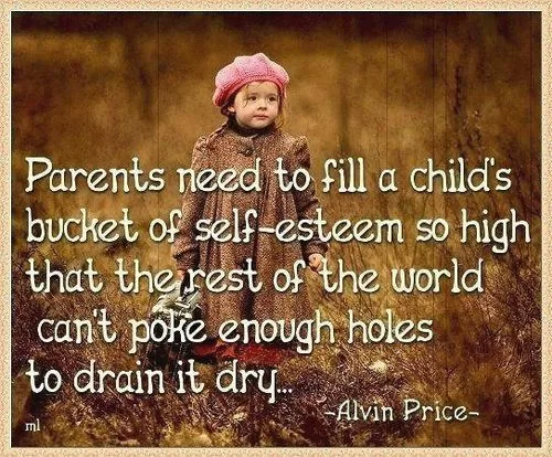 Alvin Price about Children's Self-Esteem