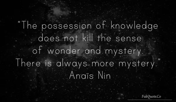 Anais Nin - Mistery