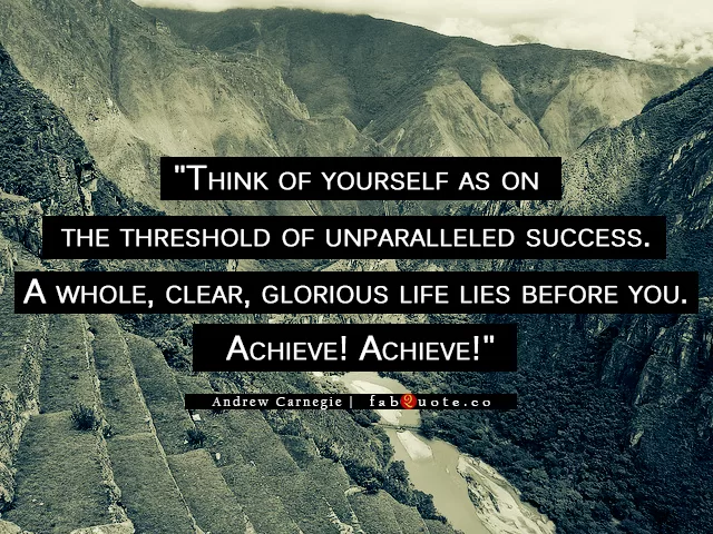 Andrew Carnegie "Success"