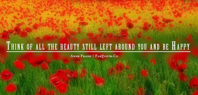  Anne Frank - Be Happy