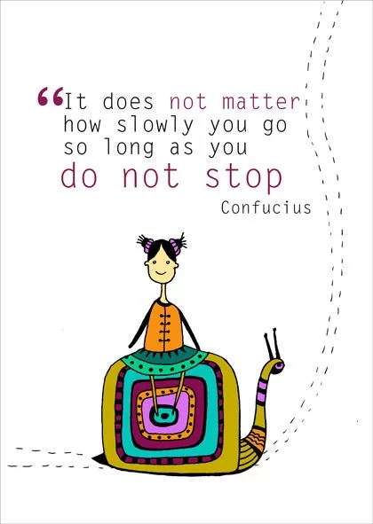 As long as you don't stop