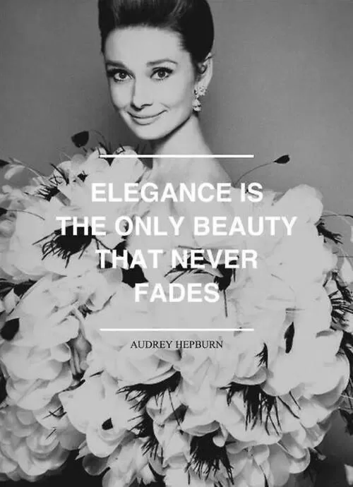 Audrey Hepburn "Elegance"