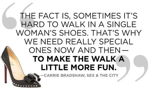 Carrie Bradshaw, Sex and the City "Special Shoes"