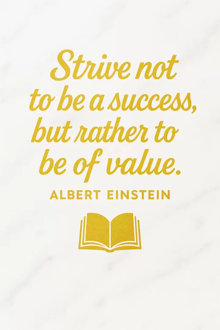 Be Of Value