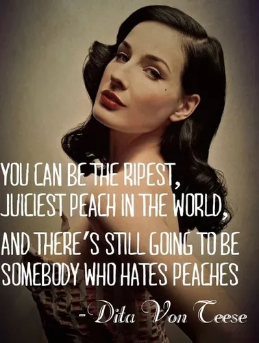 Dita von Teese - "You can be"