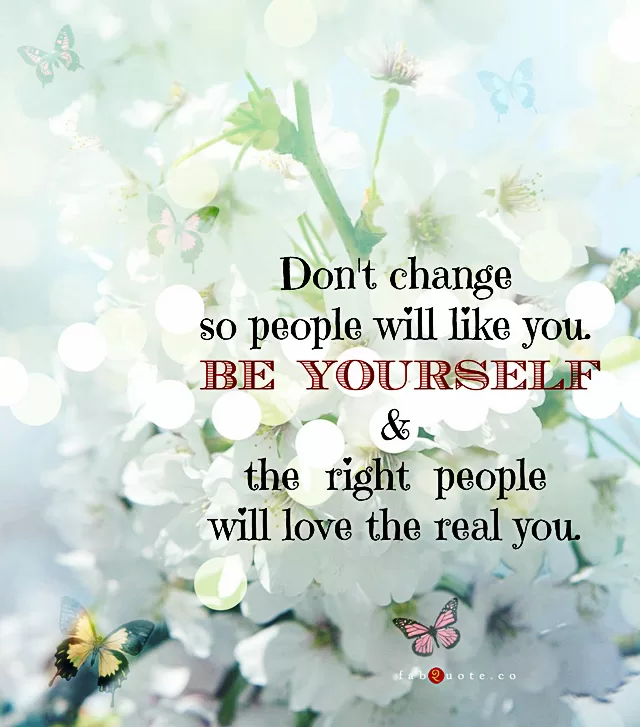 Be Yourself