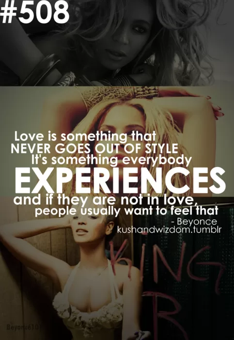 Beyonce "Love"