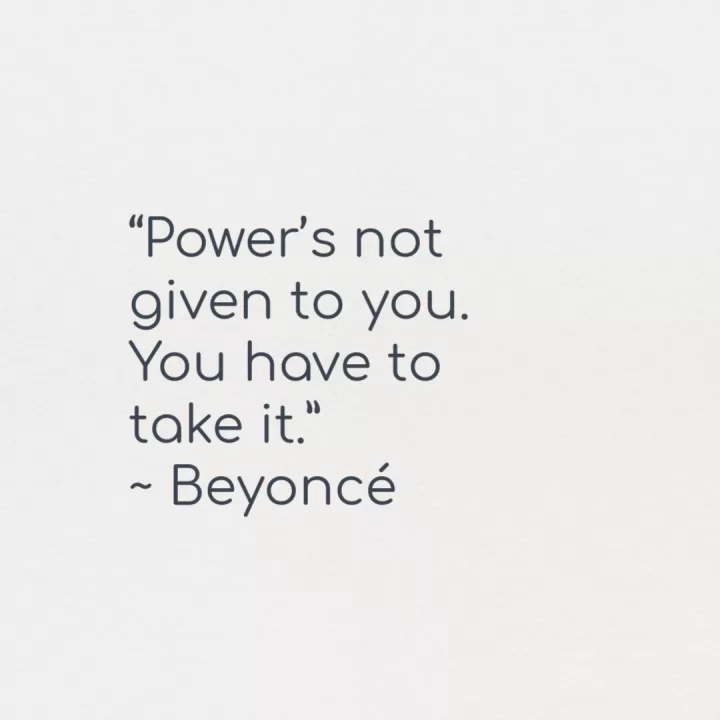 Beyoncé "Power"