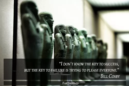 Bill Cosby - "The Key to Failure"