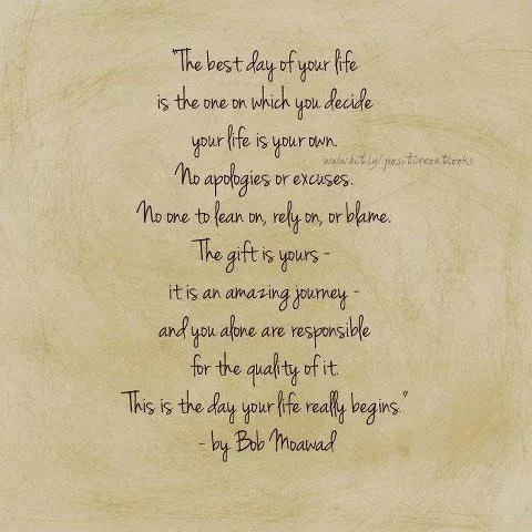 Bob Moawad - "The day your life really begins"