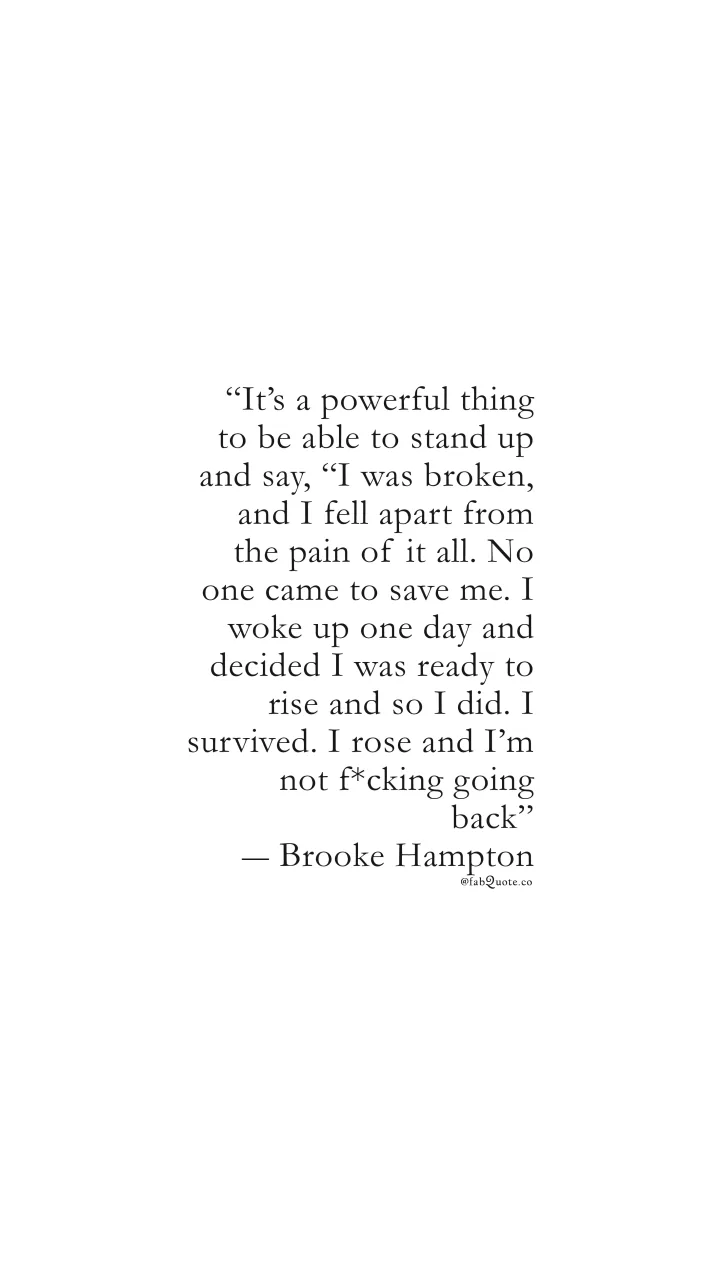 Brooke Hampton "I rose" Brooke Hampton "I rose"