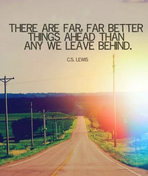 C.S. Lewis Better things ahead