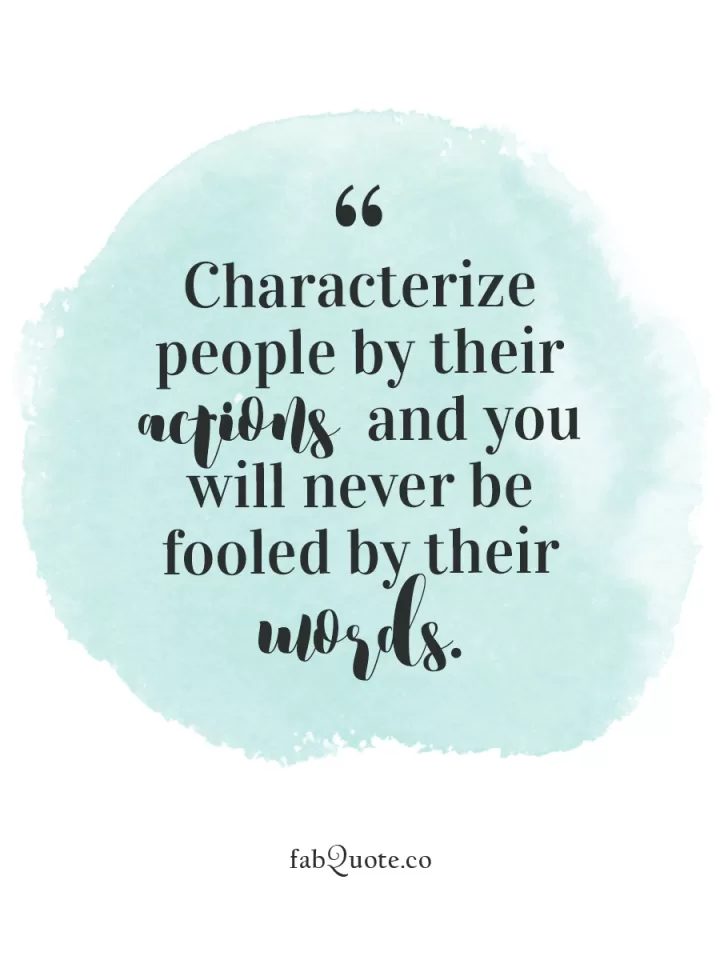 Quotes about actions