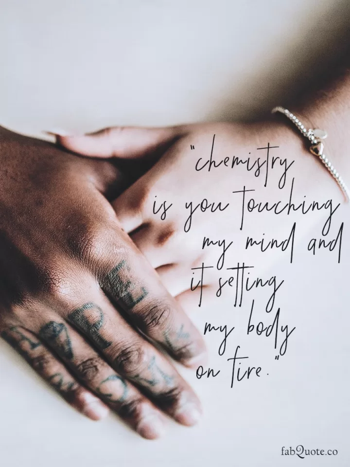 chemistry quotes about love