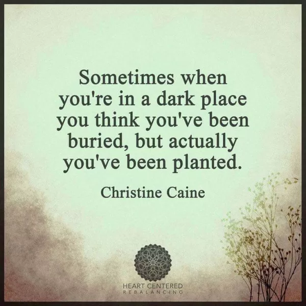 Christine Caine "When you're in a dark place"