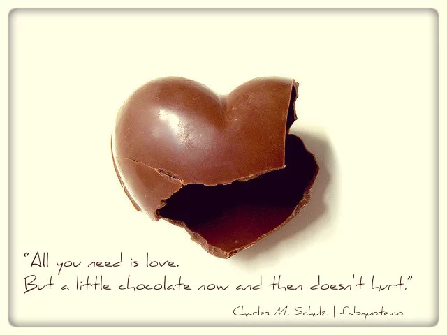  Charles M. Schulz - "Love and Chocolate"