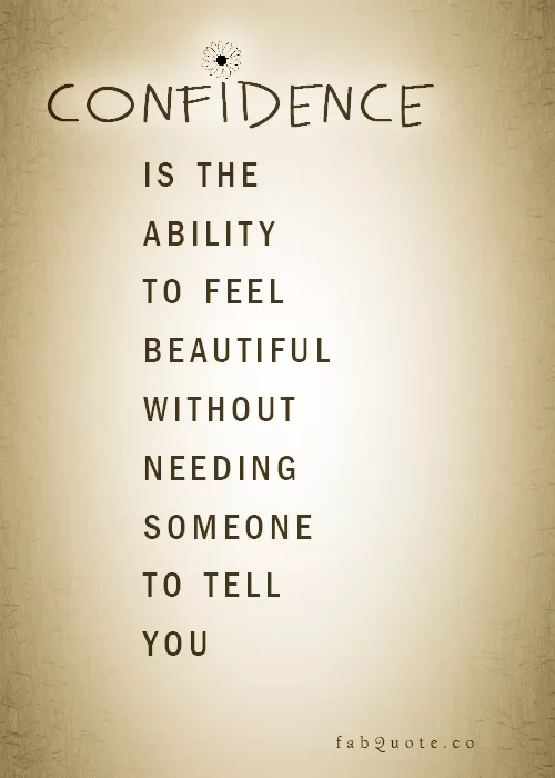 Confidence