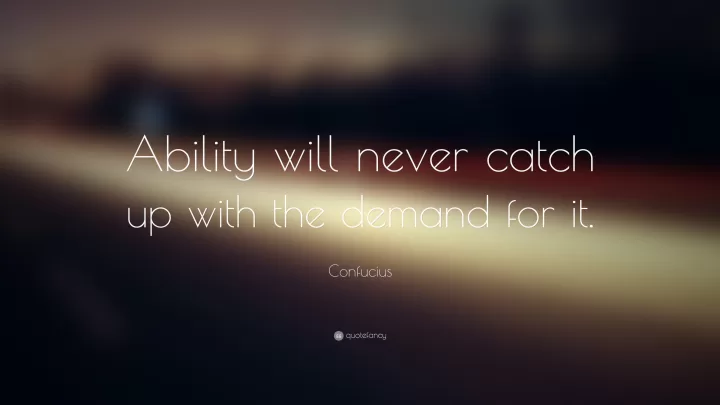 Confucius "Ability"