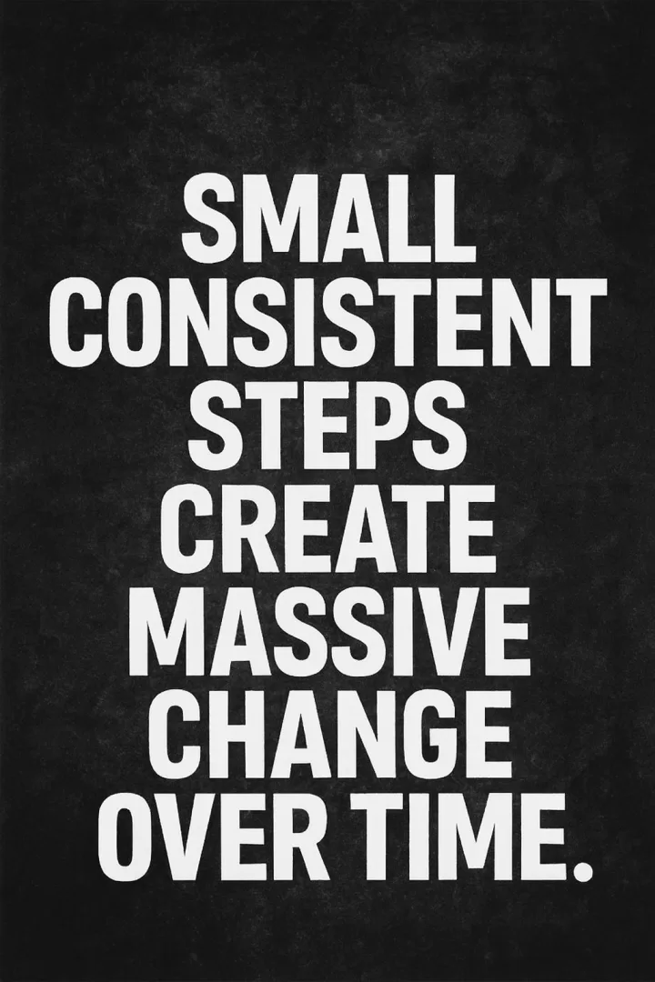 Consistency Creates Change