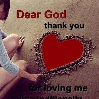 Dear God Thank You for Loving Me