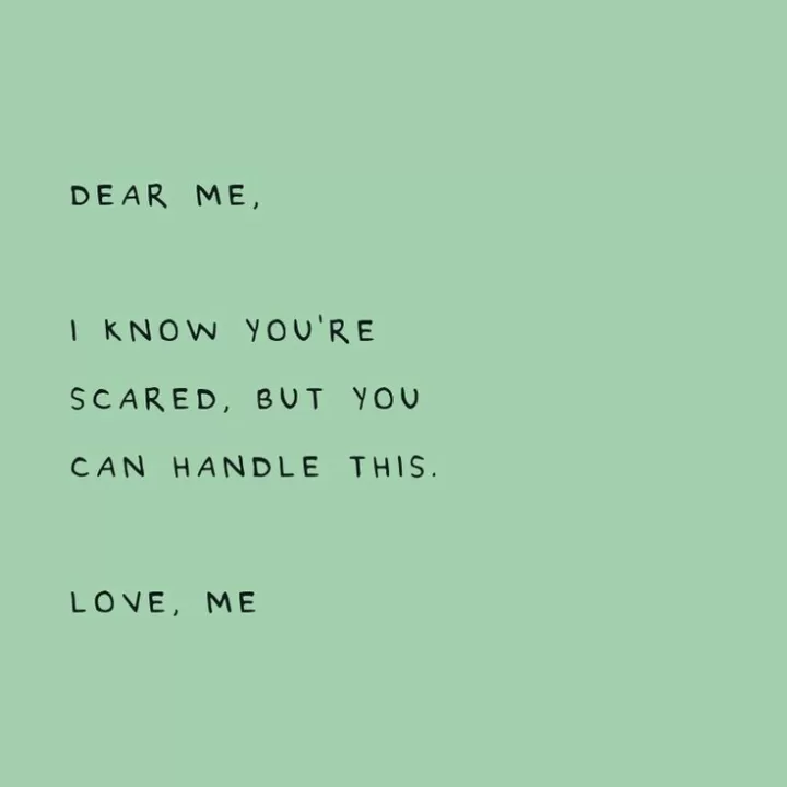 "Dear Me"