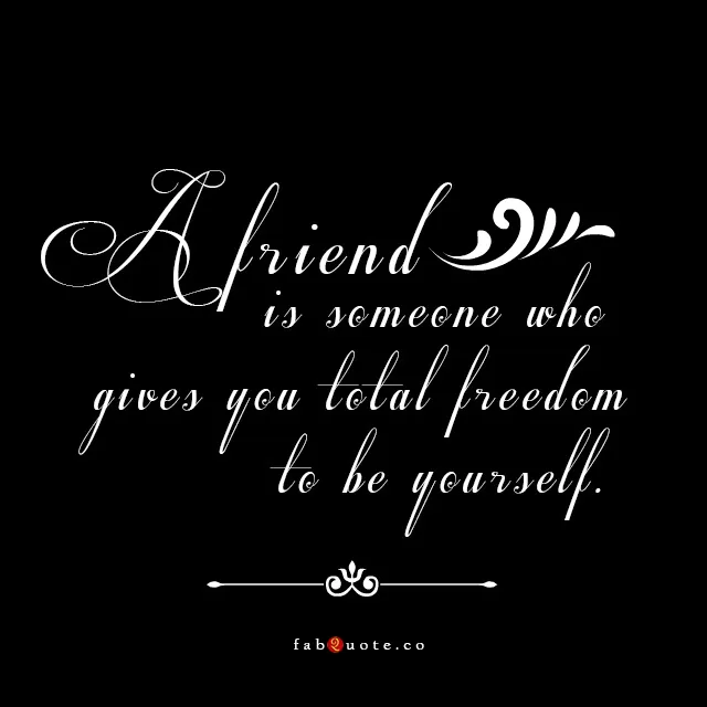 "Definition of Friend"