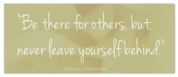 Dodinsky - Never leave yourself behind