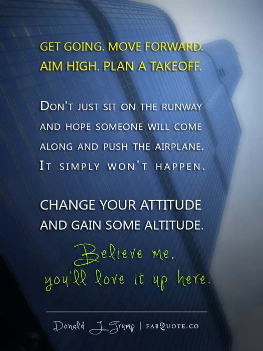 Donald J. Trump - Aim High