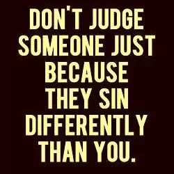 Don't Judge People