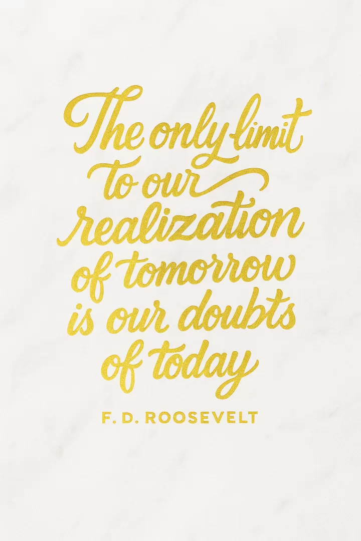 Doubts Limit Tomorrow