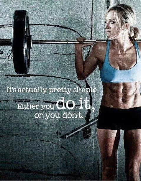 "Either you do it, or you don't"