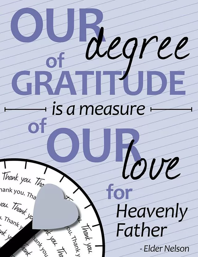 Elder Nelson "Gratitude"