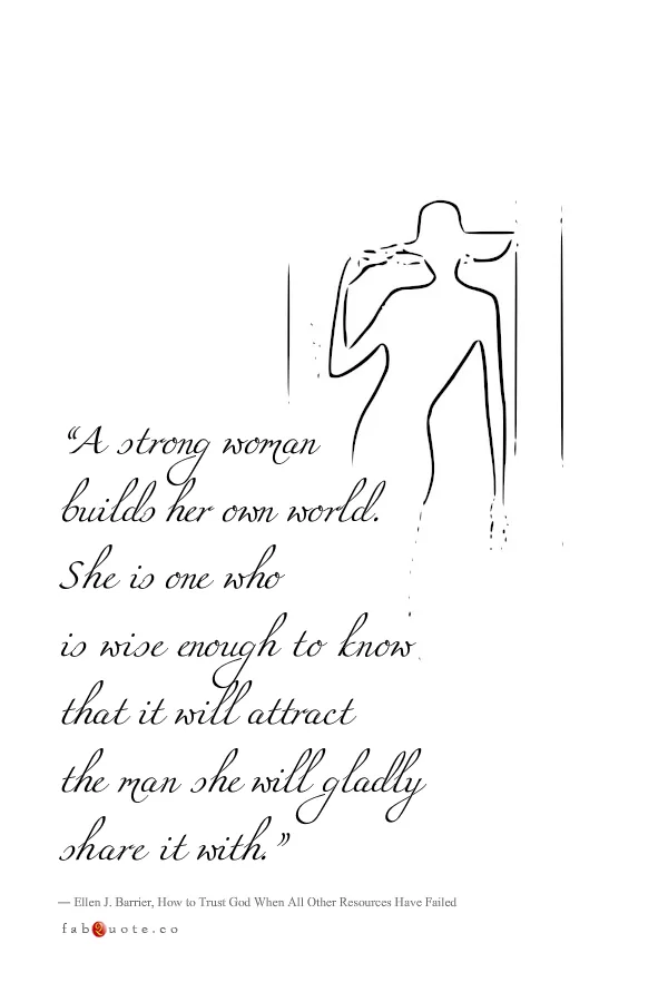 Ellen J. Barrier "Strong Woman"