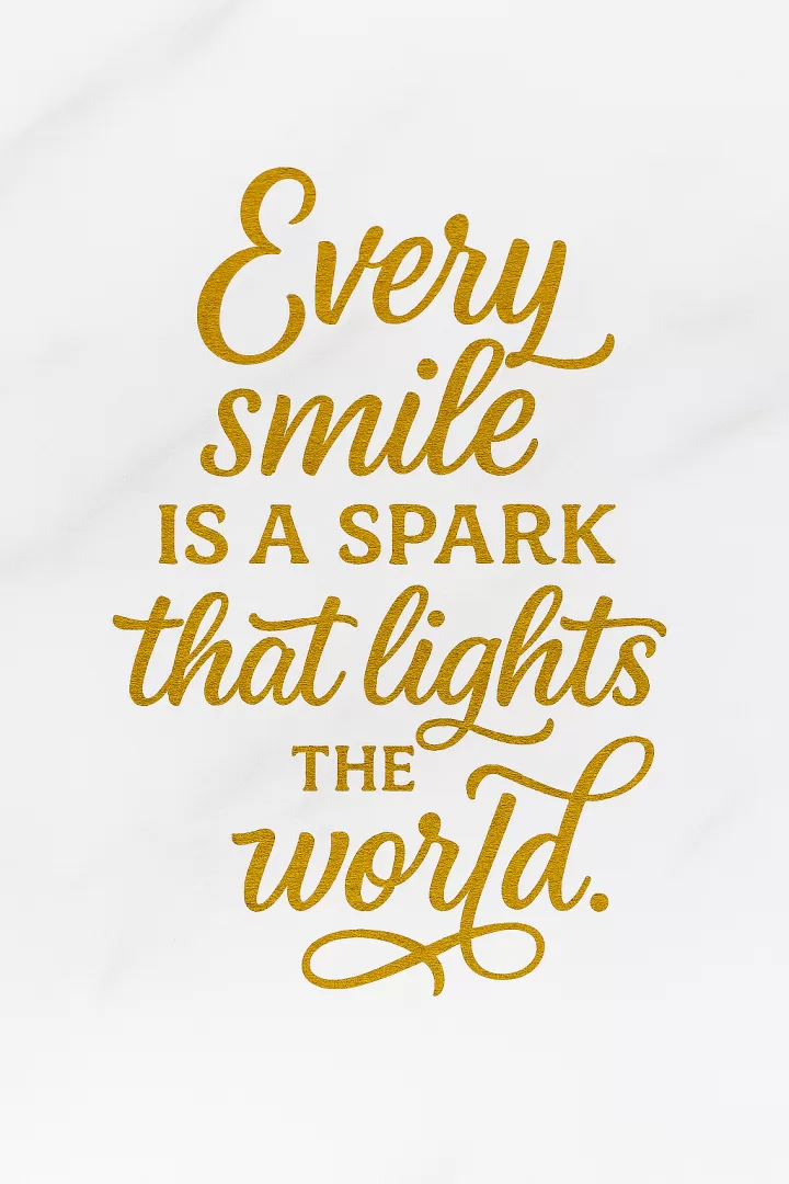 Smiles Light The World