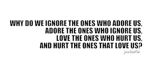 Falling for the wrong people