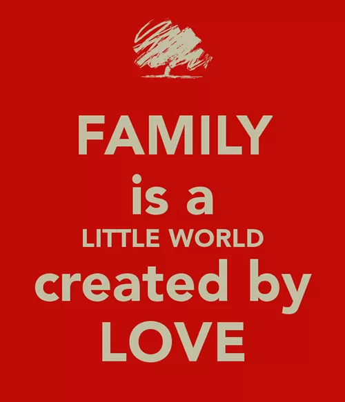 Family is a Little World