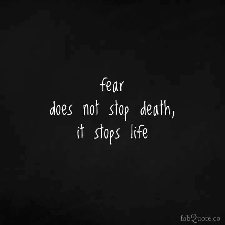Quotes ABout Fear