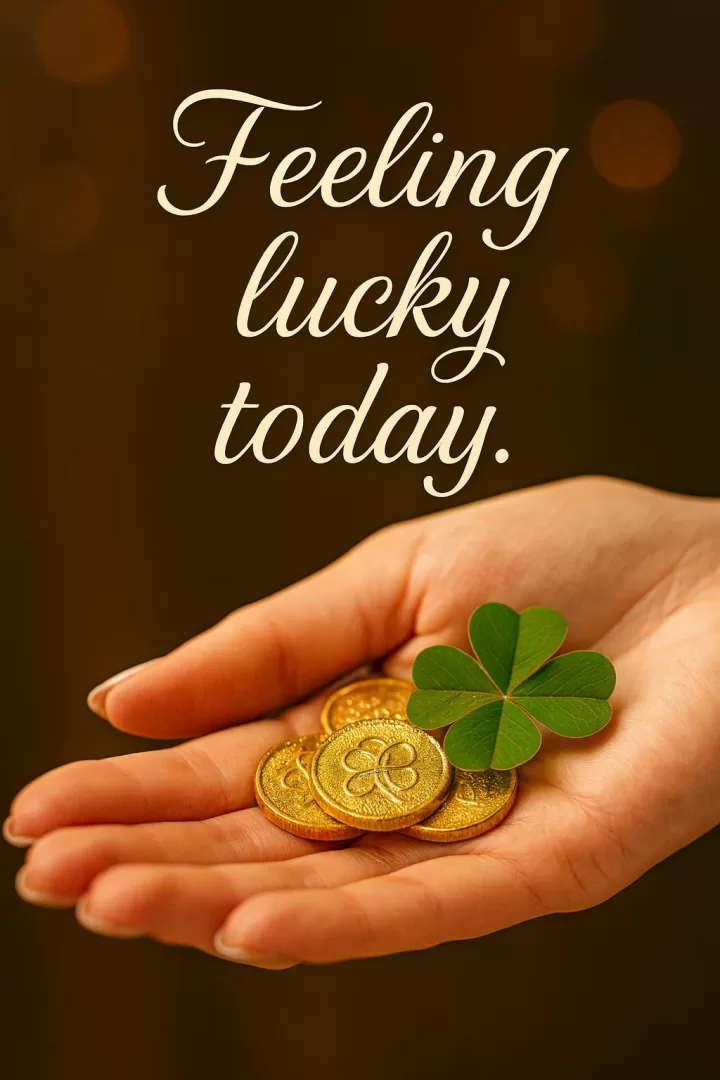 Feeling lucky today