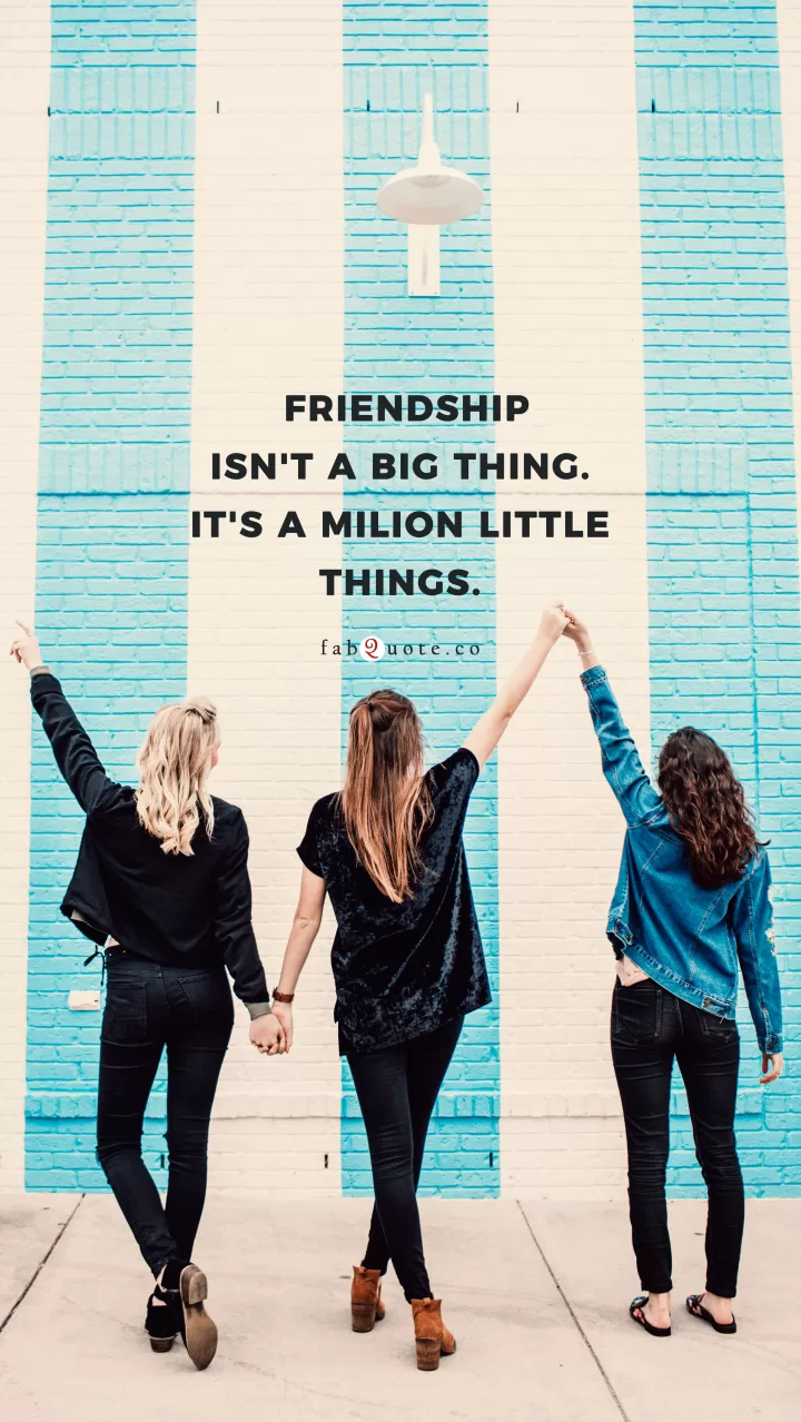 Quotes about friendship