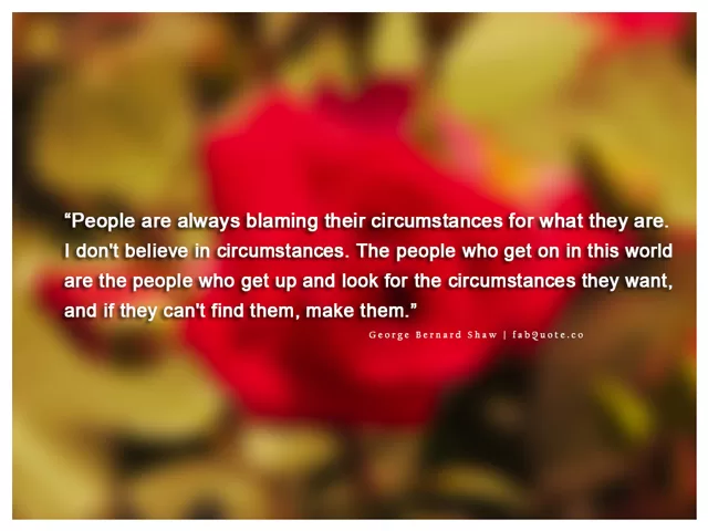 George Bernard Shaw - Circumstances