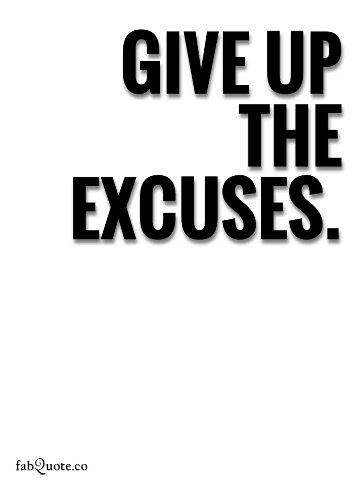 Things to give up to be successful