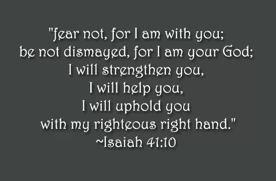 "God is with You through Everything"