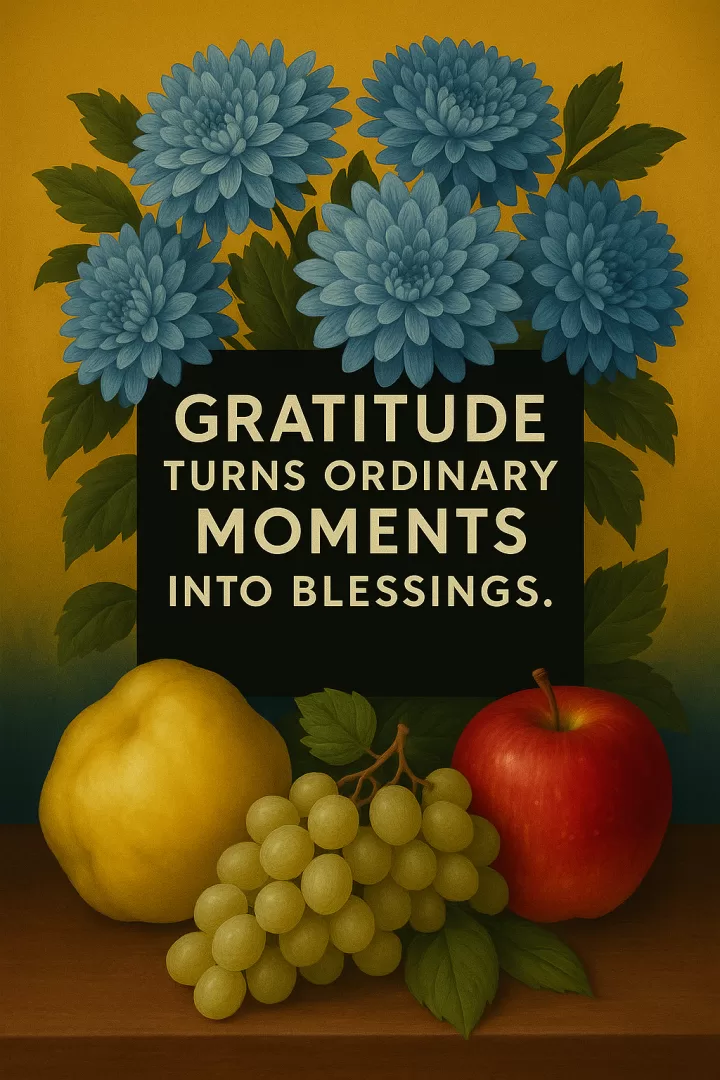 Gratitude in the Ordinary
